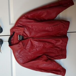 Global identity G-III Ladies '80s leather jacket